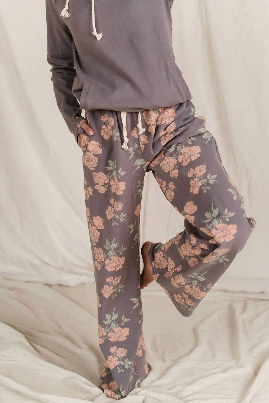 NEW AMPERSAND AVE wide leg comfy pant in tickle my fancy
